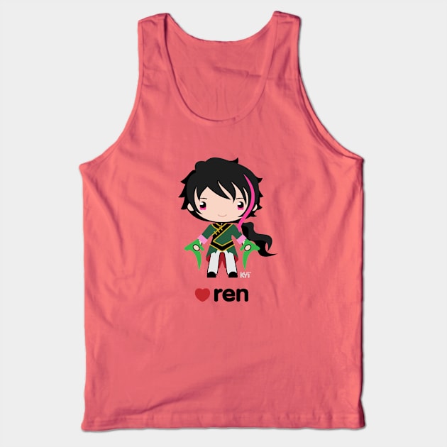 Love Ren - RWBY Tank Top by KYi